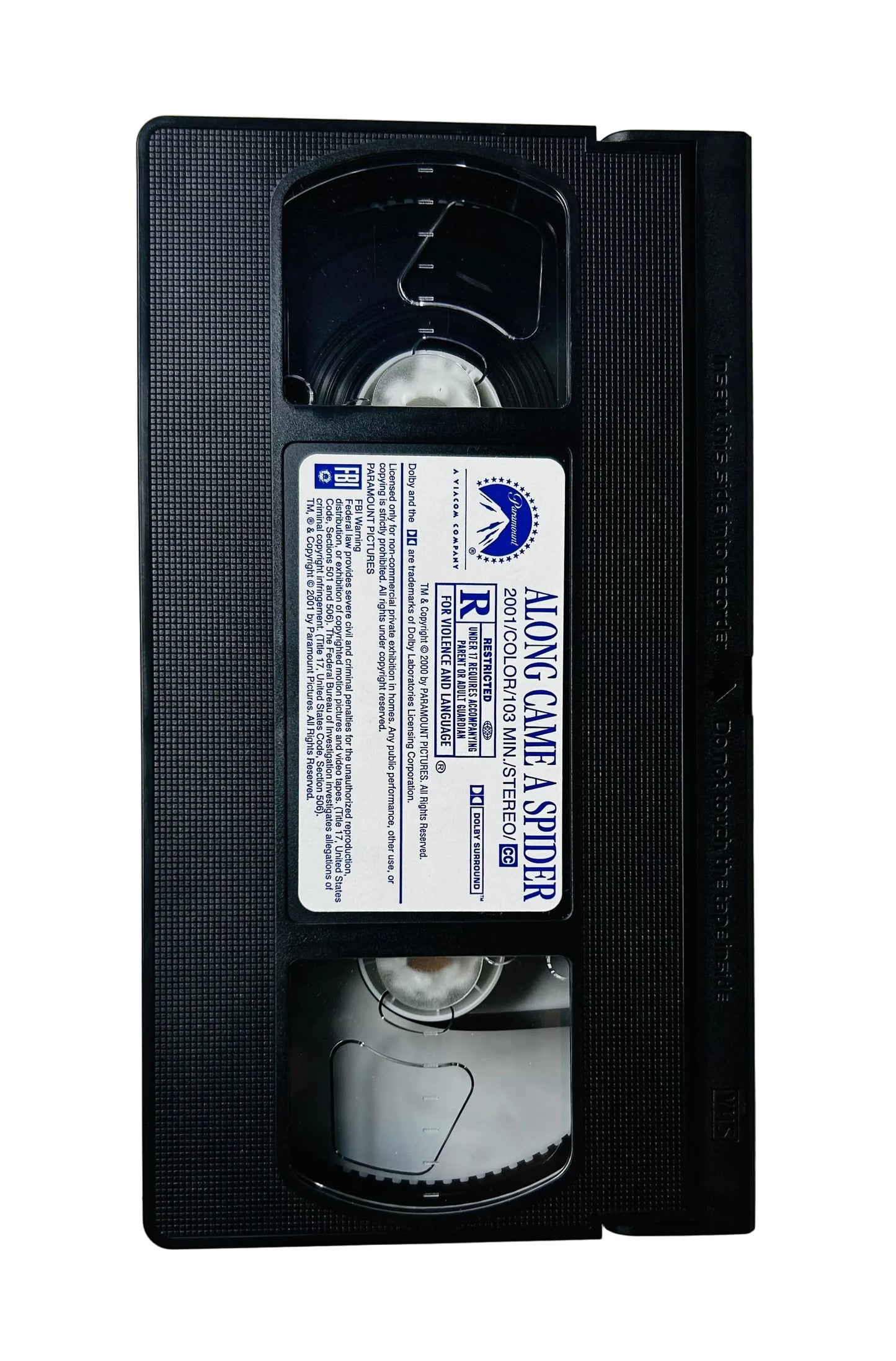 Along Came a Spider (Starring Morgan Freeman, Directed by Lee Tamahori) - VHS