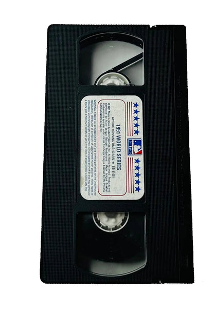 Blockbuster Presents 1991 World Series VHS - Baseball Classic