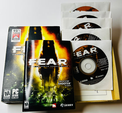 F.E.A.R. (First Encounter Assault Recon) CIB - PC (Sierra, Monolith Productions, 2005)