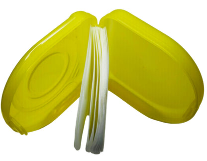Hard Shell Disc Case - Yellow - Protective CD/DVD Storage Case