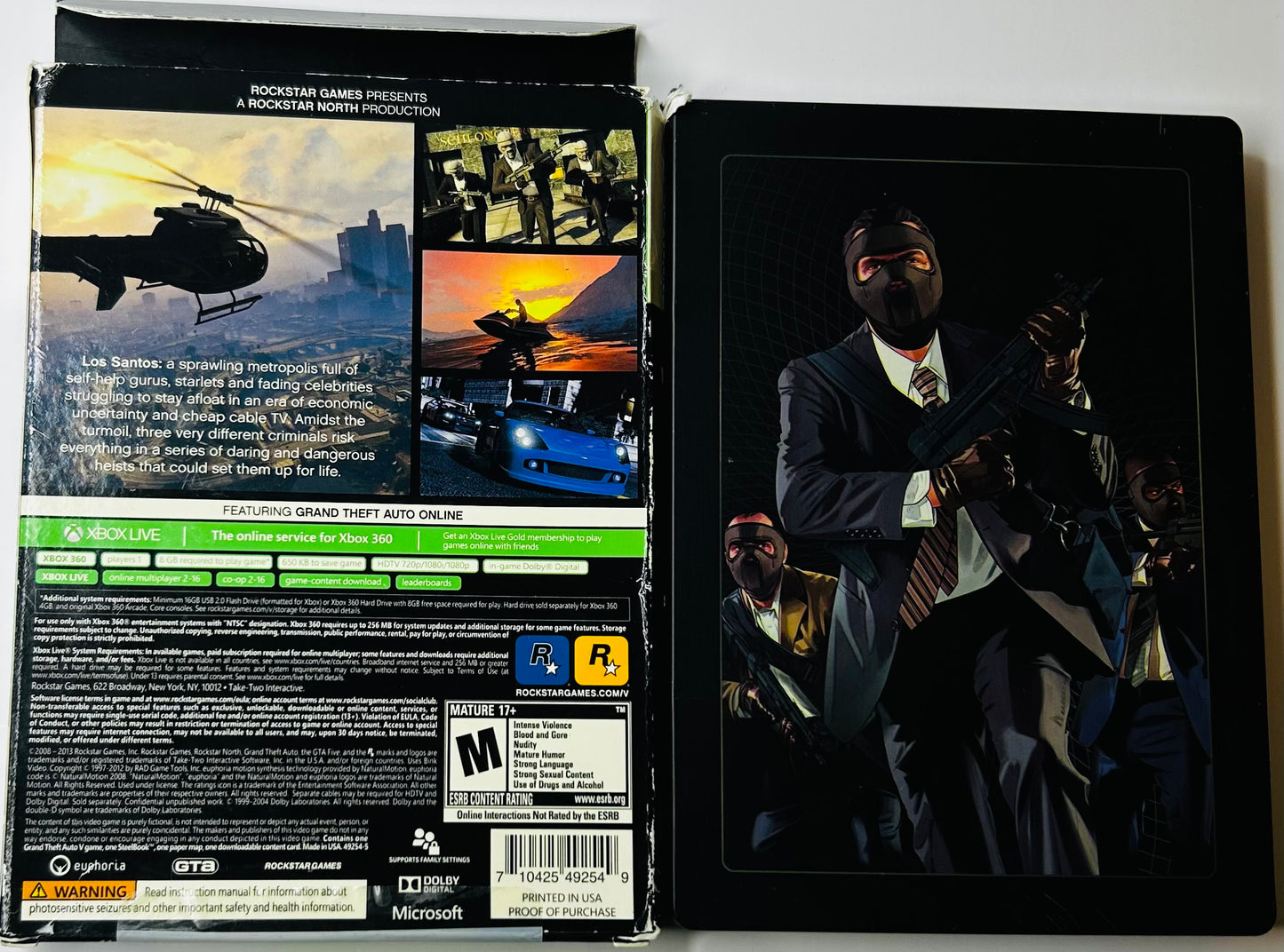 Grand Theft Auto V Special Edition (CIB) - Xbox 360 | Rockstar Games