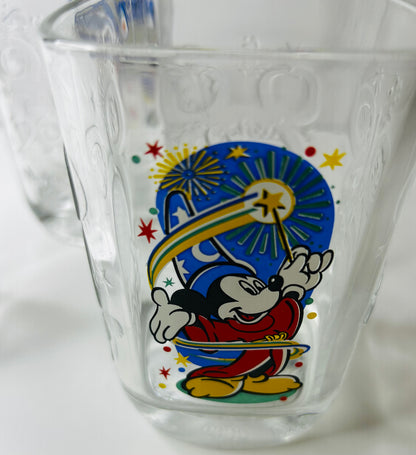 2000 McDonald's Walt Disney World Mickey Mouse wizard Cup - Set of 3