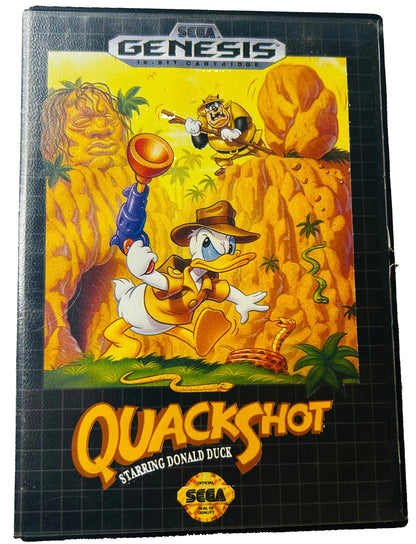 QuackShot: Starring Donald Duck - Sega Genesis - Sega