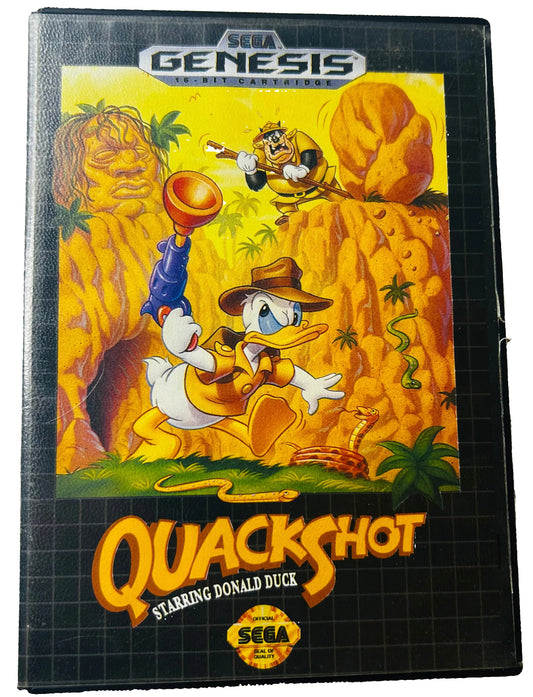 QuackShot: Starring Donald Duck - Sega Genesis - Sega