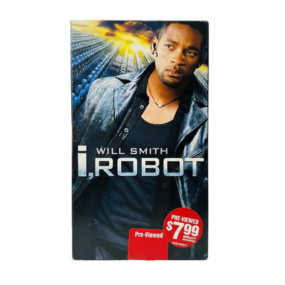 I, Robot (Starring Will Smith, Directed by Alex Proyas) - VHS