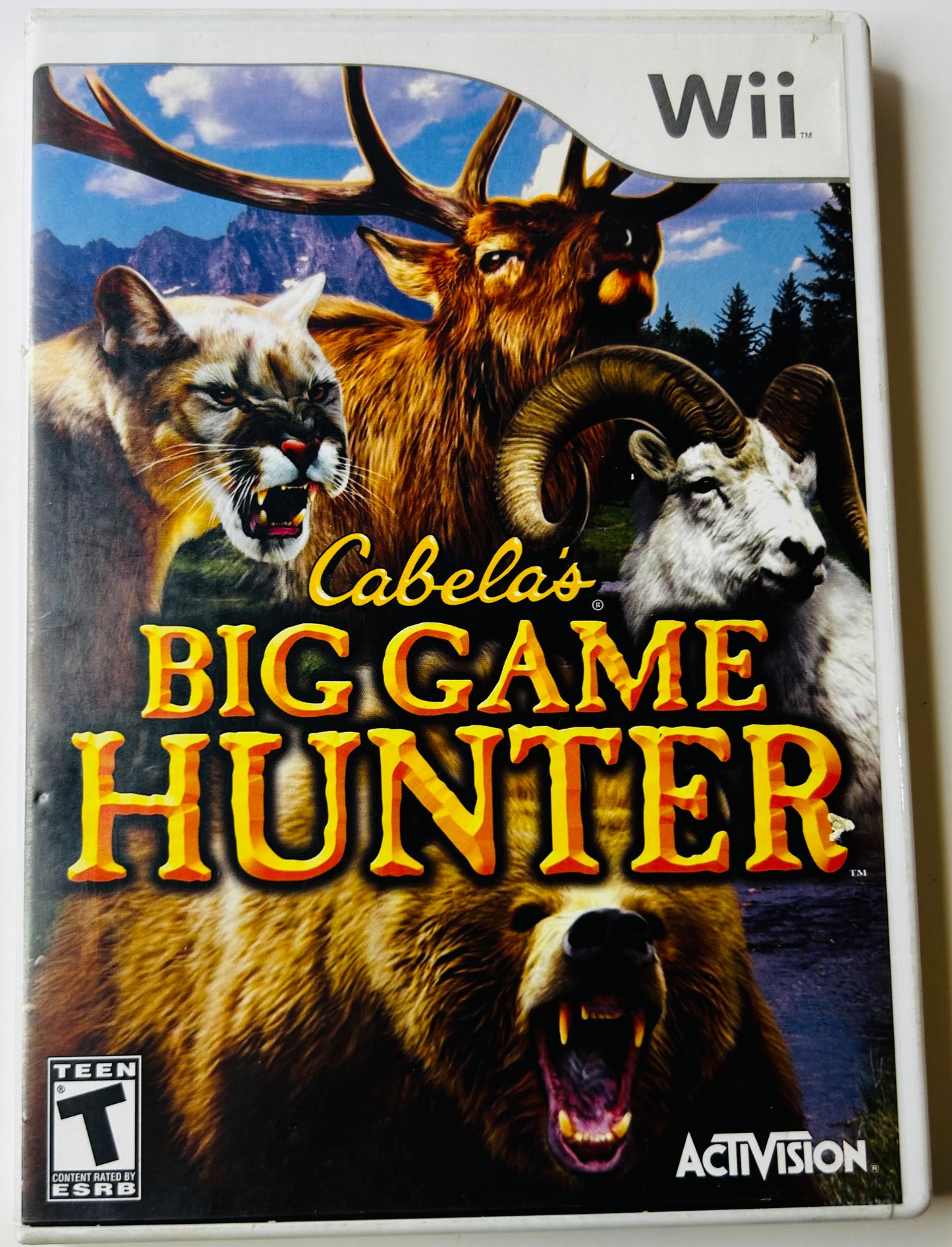 Cabela's Big Game Hunter - Nintendo Wii (Disc & Case, No Manual)