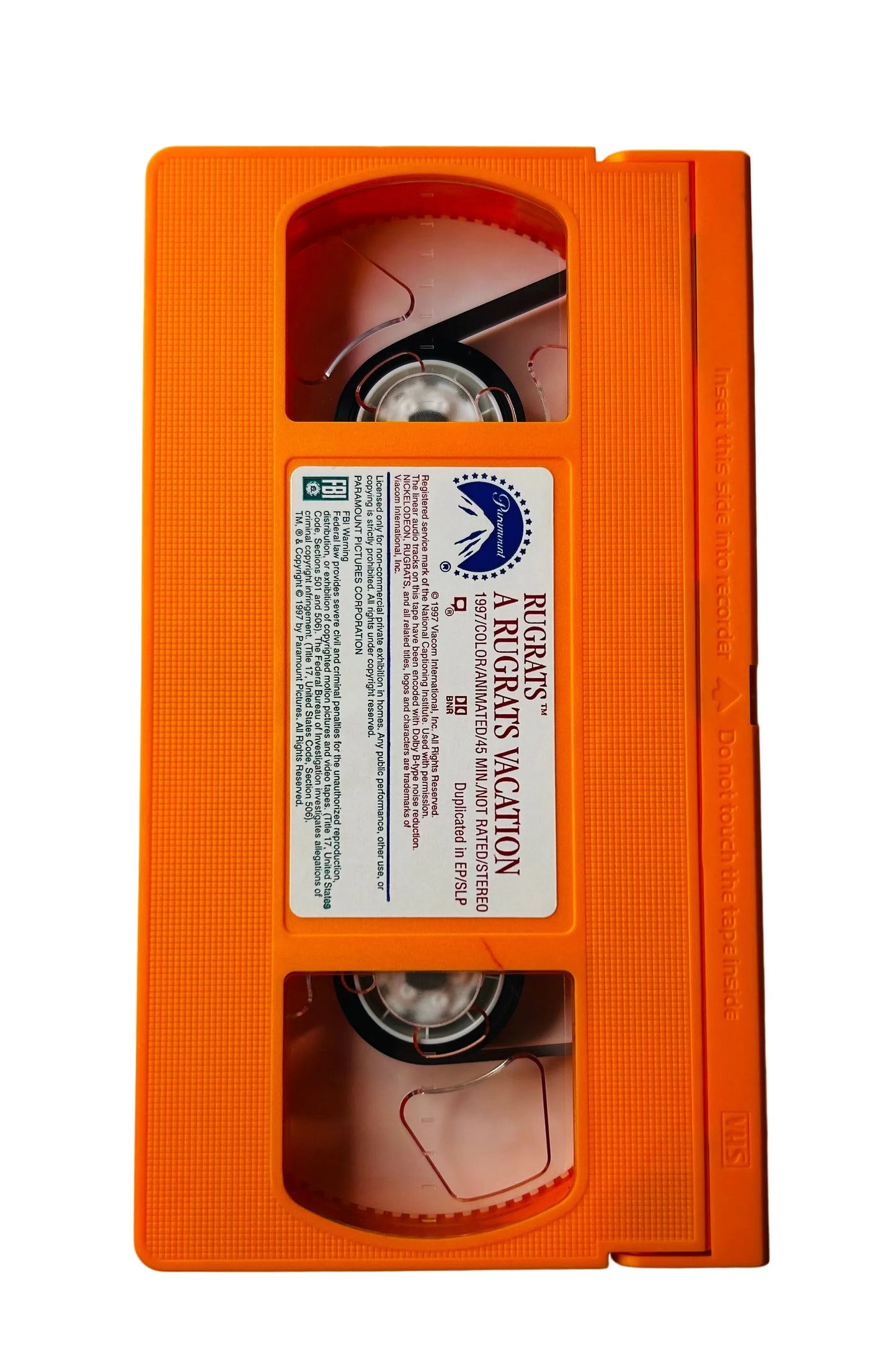 Rugrats: A Rugrats Vacation VHS - 90s Nicktoon Adventure