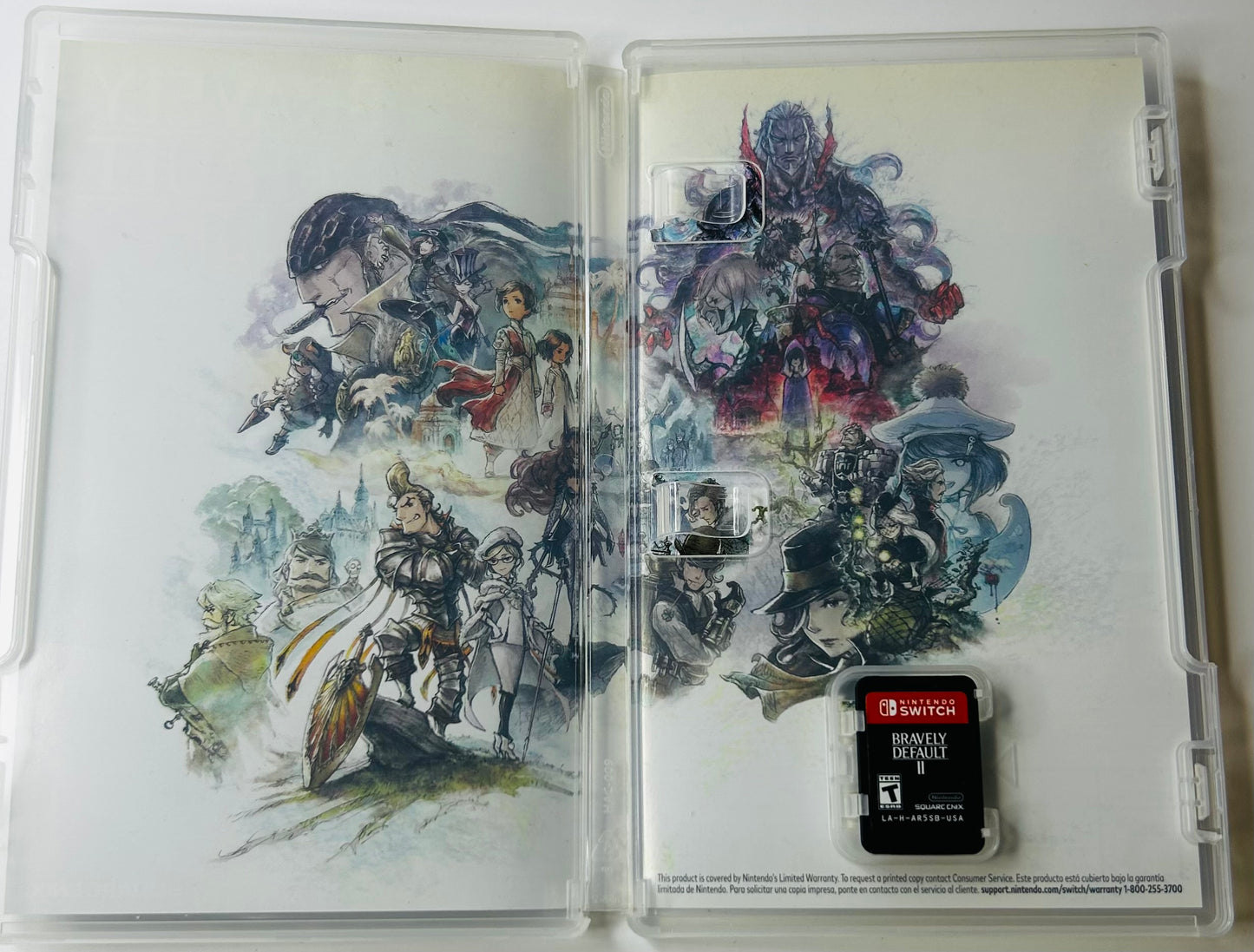 Bravely Default II (Nintendo Switch) - Square Enix JRPG w/ Case