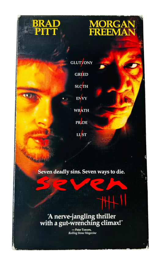 Se7en (Seven) VHS - David Fincher Thriller Classic