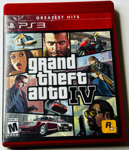 Grand Theft Auto IV Greatest Hits CIB - PS3 (Rockstar Games, 2008)