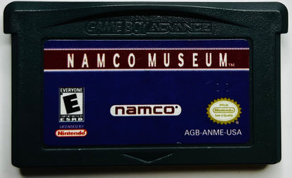 Namco Museum — Game Boy Advance (GBA) | Namco, 5 Arcade Classics (Ms. Pac-Man, Galaga, Dig Dug)