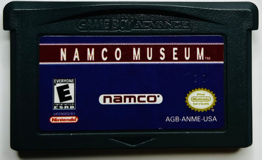 Namco Museum — Game Boy Advance (GBA) | Namco, 5 Arcade Classics (Ms. Pac-Man, Galaga, Dig Dug)