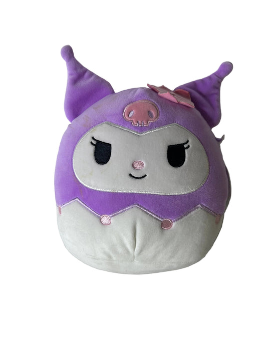 Kuromi Squishmallow Plush — Sanrio x Kellytoy, 8-Inch, w/ Tag