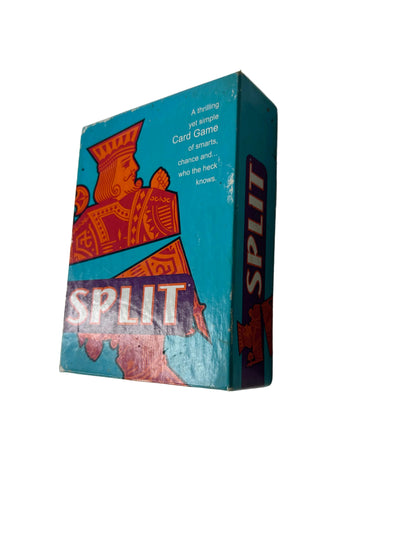 Split Card Game (2001) - Complete, Used Excellent Condition