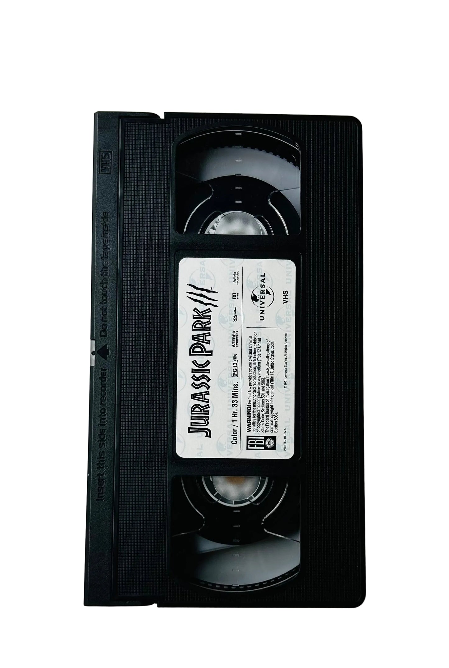 Jurassic Park III (Directed by Joe Johnston, Starring Sam Neill) - VHS