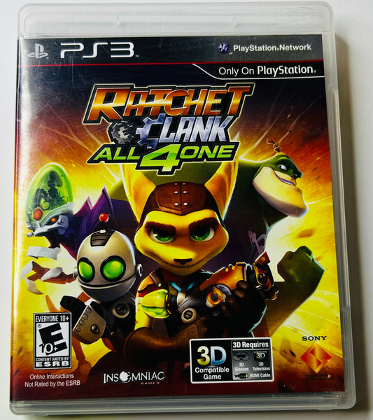 Ratchet & Clank: All 4 One - PlayStation 3 by Insomniac Games - Not for Resale
