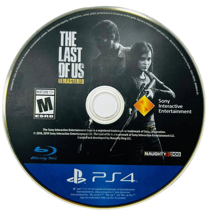 The Last of Us Remastered - PlayStation 4 PS4 - Disc Only