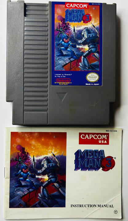 Mega Man 3 - Nintendo NES - Capcom