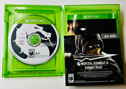 Mortal Kombat X - Complete in Box (CIB) - Xbox One Fighting Game by NetherRealm Studios