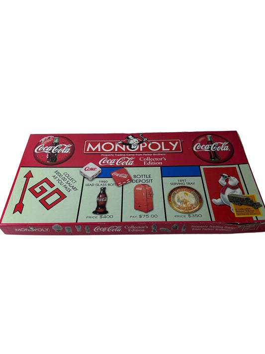 Coca-Cola Monopoly (1999) - Complete Board Game, Great Condition