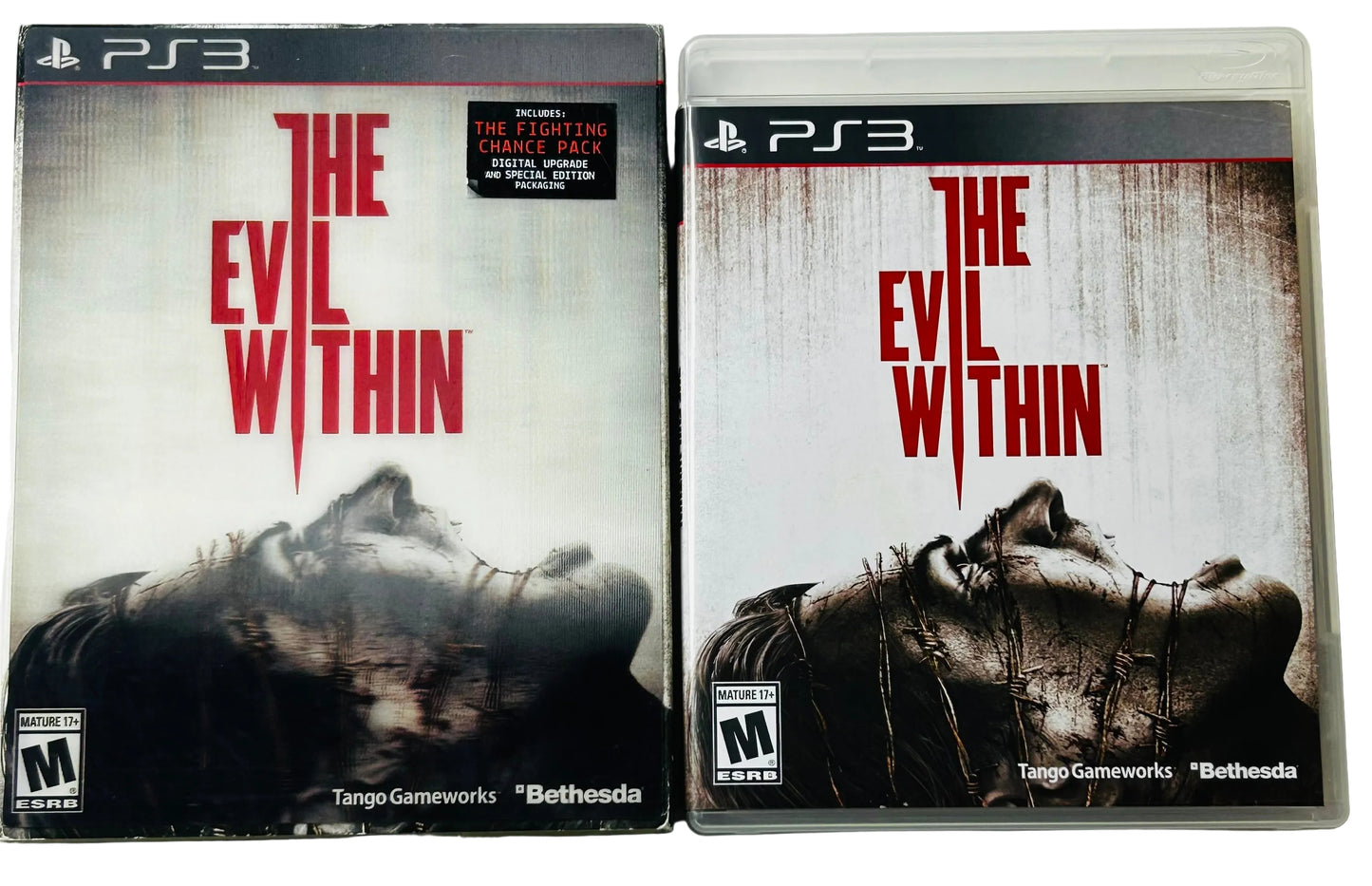 The Evil Within CIB w/ Slipcover - PS3 (Tango Gameworks, Shinji Mikami, 2014)