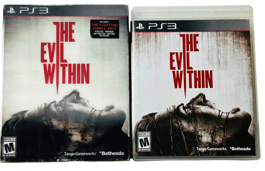 The Evil Within CIB w/ Slipcover - PS3 (Tango Gameworks, Shinji Mikami, 2014)