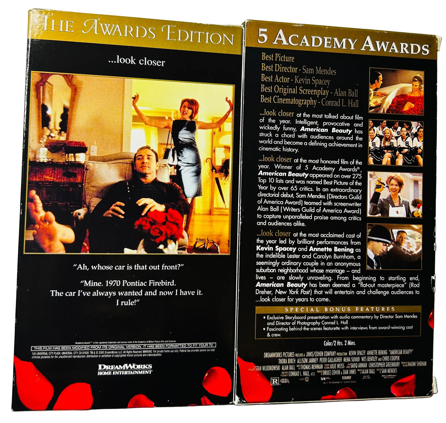 American Beauty (The Awards Edition) - VHS