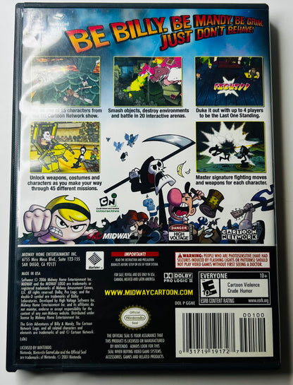 The Grim Adventures of Billy & Mandy - Nintendo GameCube - Midway