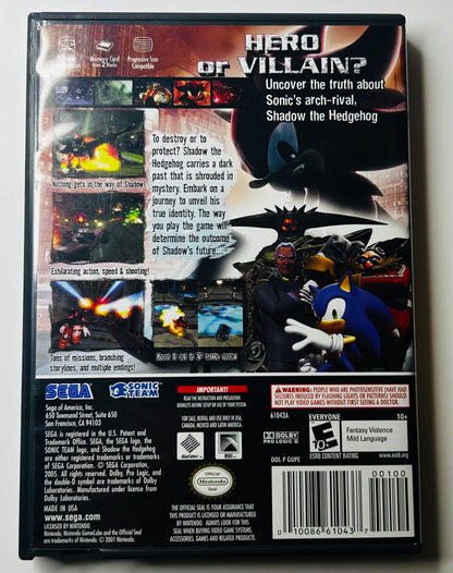 Shadow the Hedgehog - Nintendo GameCube - Sega