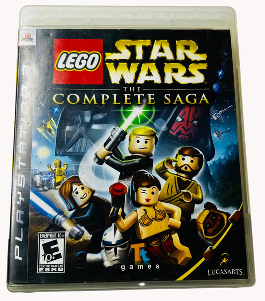 LEGO Star Wars: The Complete Saga - Complete in Box (CIB) - PlayStation 3 by LucasArts