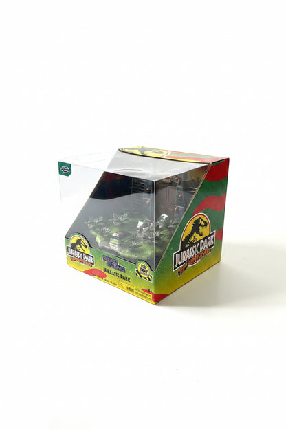 Jada Toys Nano Scene - Jurassic Park 30th Anniversary Die-Cast Playset, New Sealed