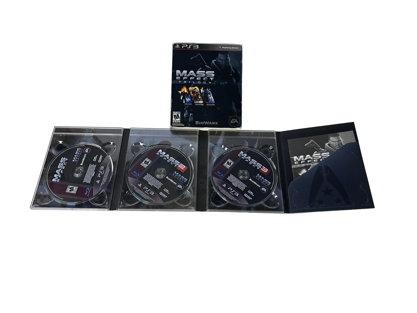 Mass Effect Trilogy — PS3 (BioWare/EA, 2012) CIB