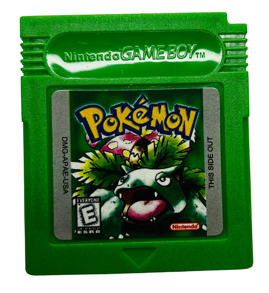 Pokémon Green Version - Game Boy - Nintendo - REPRODUCTION