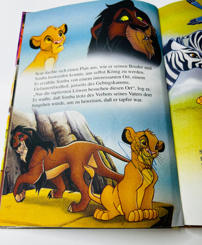 The Lion King (German edition, Der König der Löwen) book