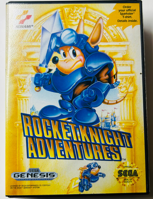 Rocket Knight Adventures - Sega Genesis - Konami CIB