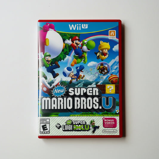 New Super Mario Bros. U - Complete in Box (CIB) - Nintendo Wii U Platformer Classic