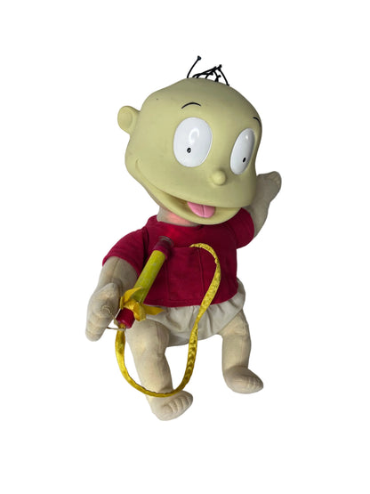 Rugrats Tommy Pickles Talking Plush Doll — Mattel/Viacom, Nickelodeon (1999), Light-Up Crayon