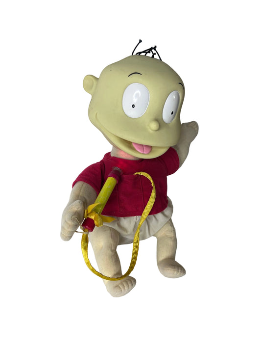 Rugrats Tommy Pickles Talking Plush Doll — Mattel/Viacom, Nickelodeon (1999), Light-Up Crayon