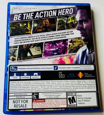 Blood & Truth - PS4 (Sony Interactive Entertainment, 2019)