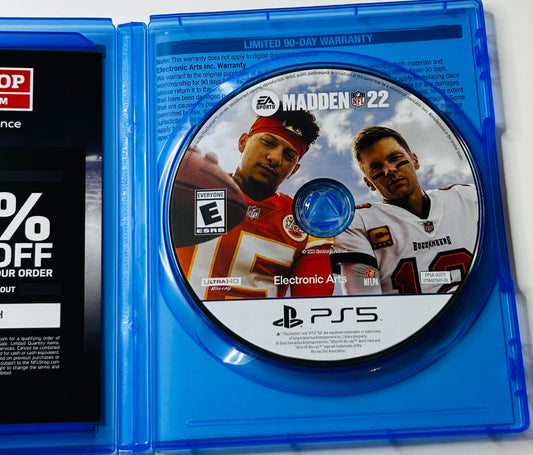 Madden NFL 22 CIB - PlayStation 5 - EA Sports