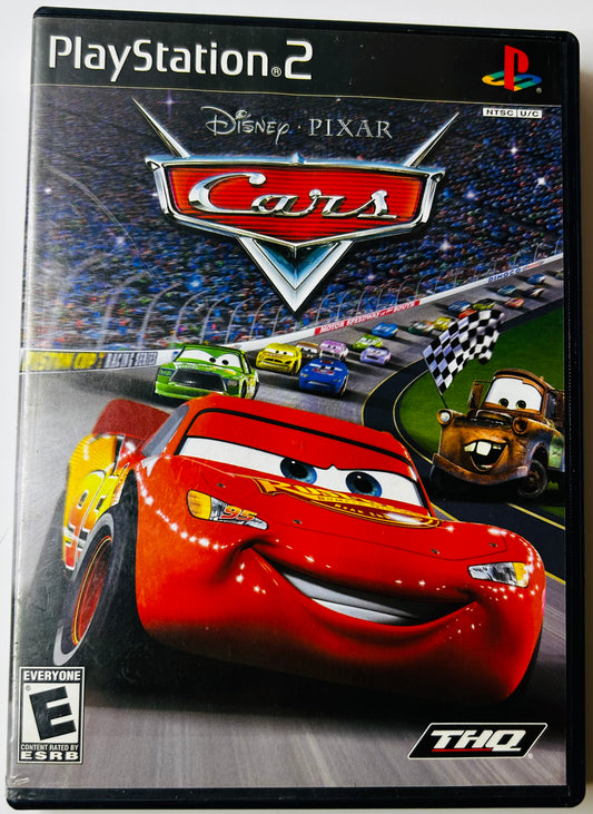 Disney Pixar Cars (PlayStation 2) - THQ Racing Game CIB w/ Manual