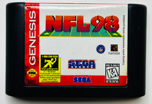 NFL 98 - Sega Genesis - Sega