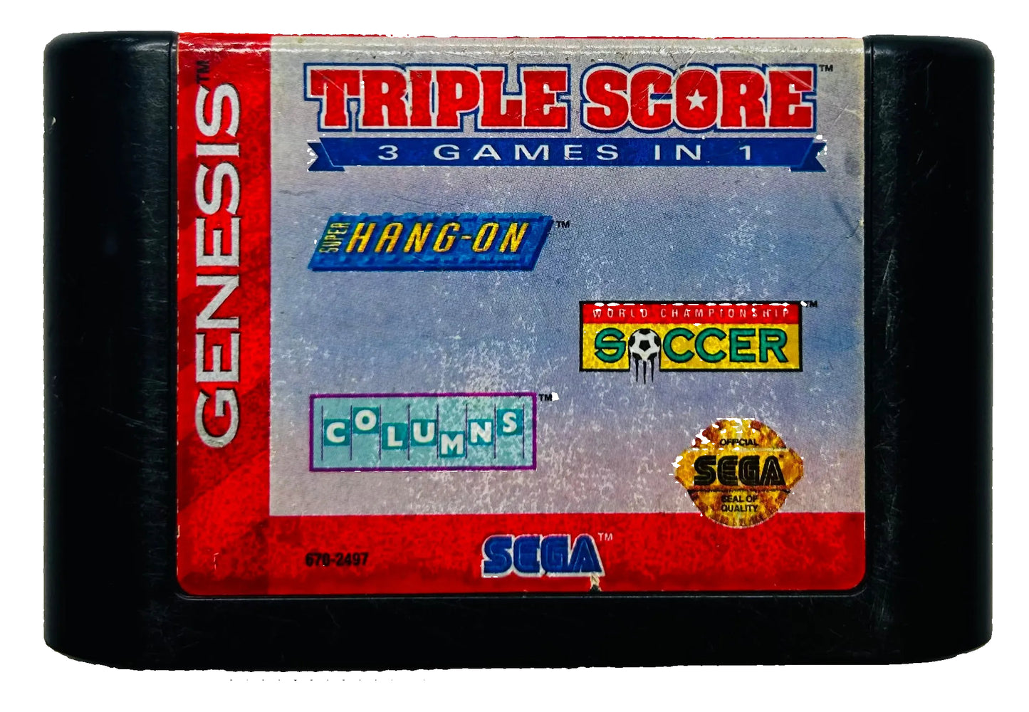 Triple Score: 3 Games in 1 - Sega Genesis - Sega