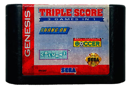 Triple Score: 3 Games in 1 - Sega Genesis - Sega