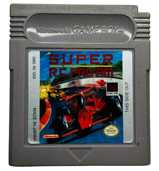 Super R.C. Pro-Am — Game Boy (GB) | Nintendo, Classic Top-Down Racing
