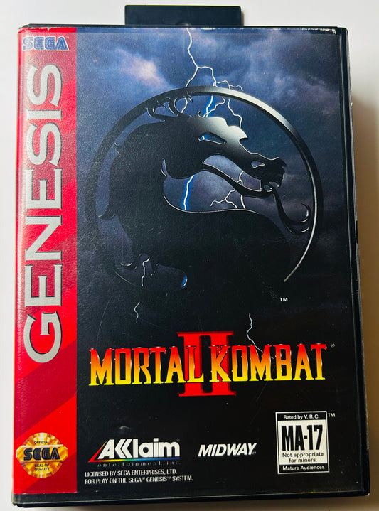 Mortal Kombat II - Sega Genesis - Acclaim