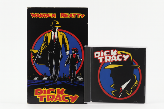 Dick Tracy VHS + Soundtrack CD Bundle - Warren Beatty Madonna - 1990 Collector Set