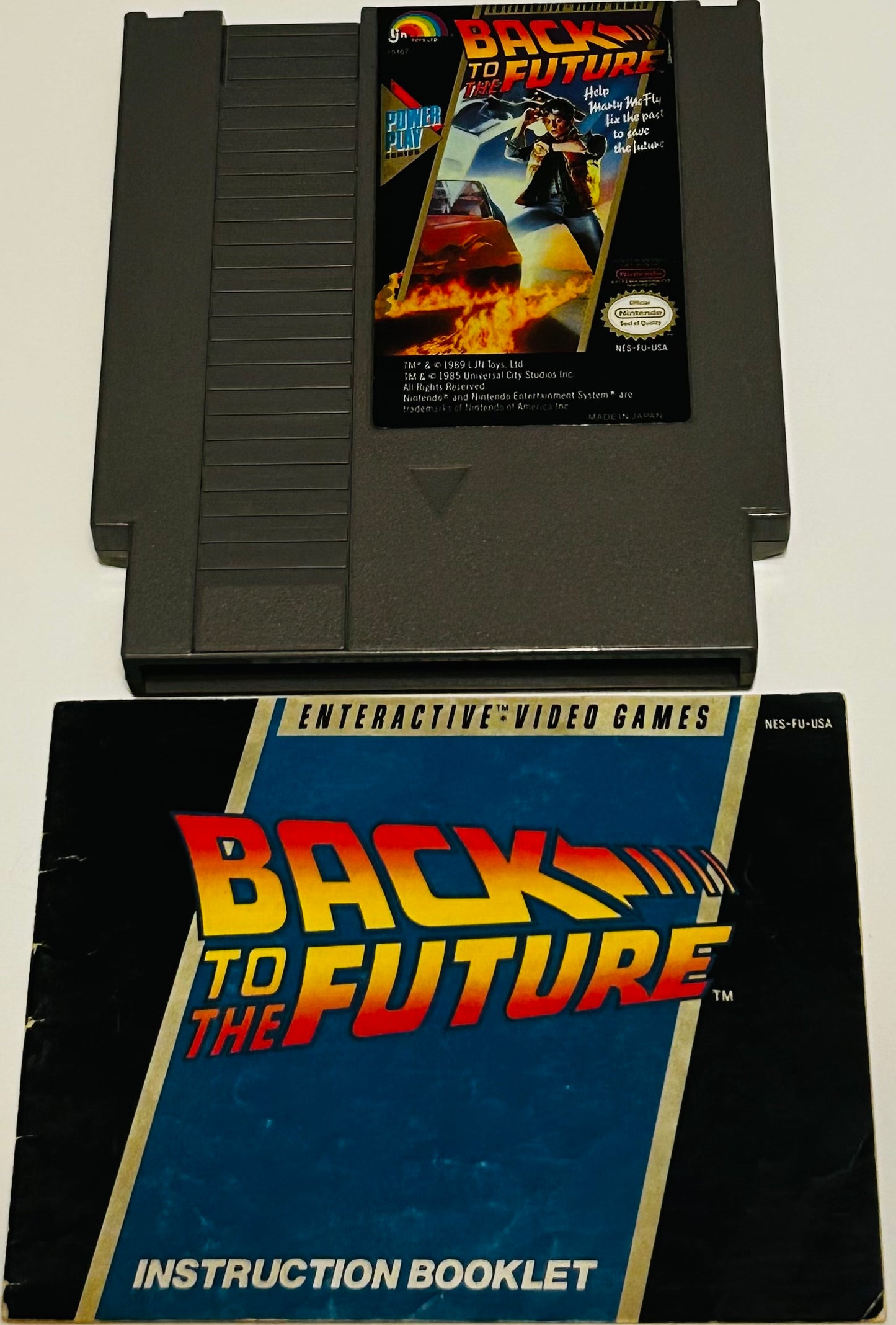 Back to the Future - Nintendo NES - LJN Toys