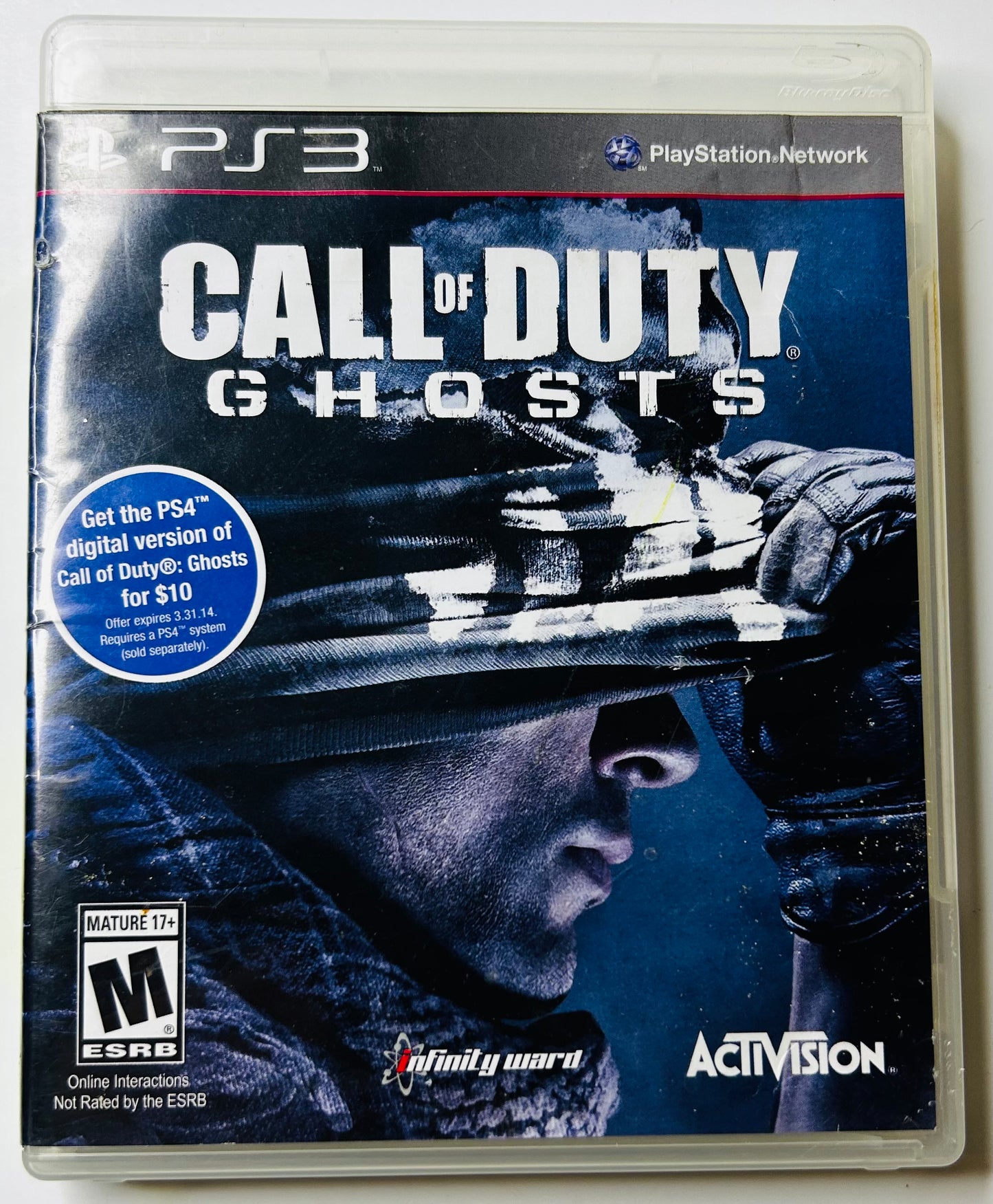 Call of Duty: Ghosts - Complete in Box (CIB) - PlayStation 3 by Infinity Ward