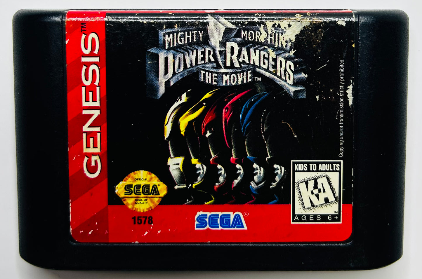 Mighty Morphin Power Rangers: The Movie - Sega Genesis - Sega